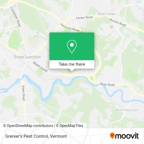 Grenier's Pest Control map