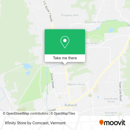 Xfinity Store by Comcast map