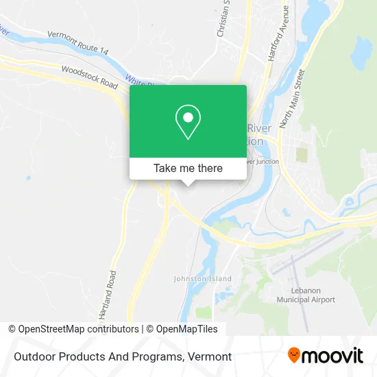 Outdoor Products And Programs map