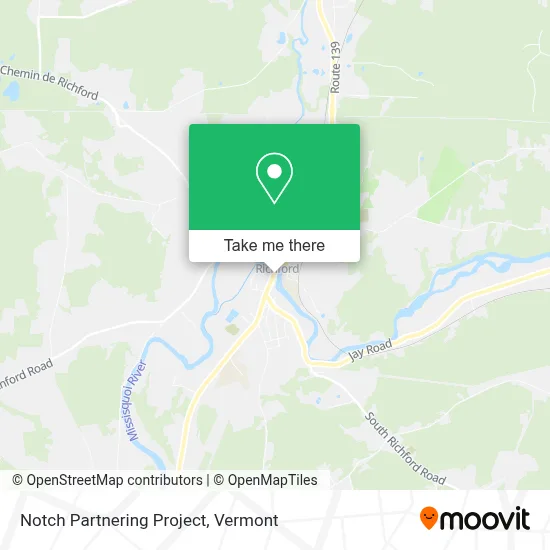 Notch Partnering Project map