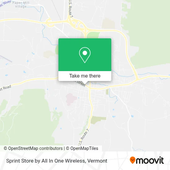 Sprint Store by All In One Wireless map