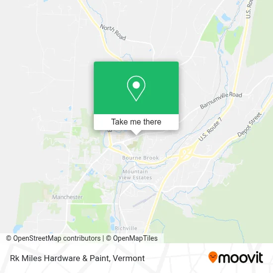 Rk Miles Hardware & Paint map