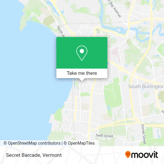 Secret Barcade map