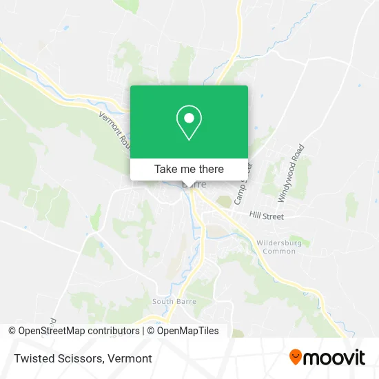 Twisted Scissors map