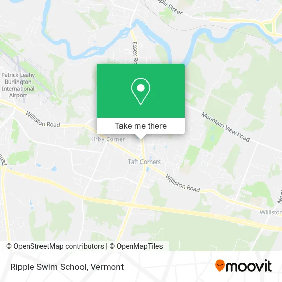 Ripple Swim School map
