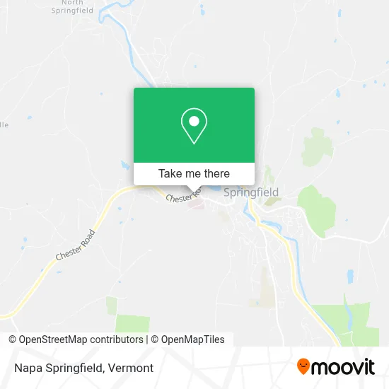 Napa Springfield map
