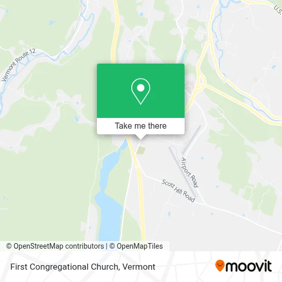 First Congregational Church map