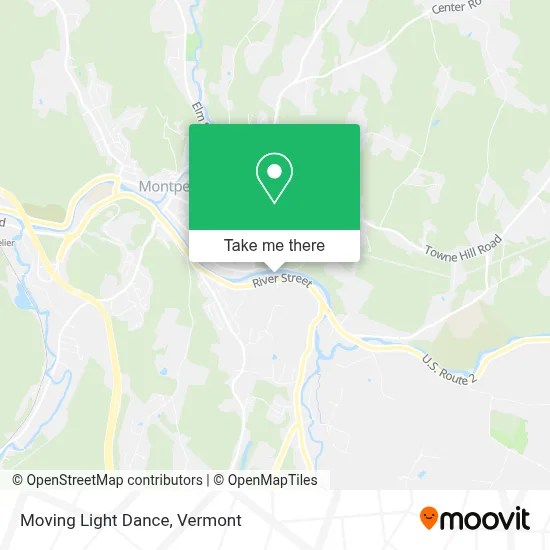Moving Light Dance map
