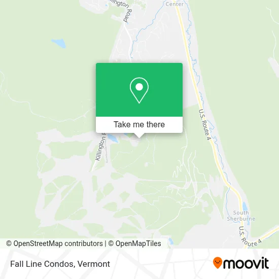 Fall Line Condos map