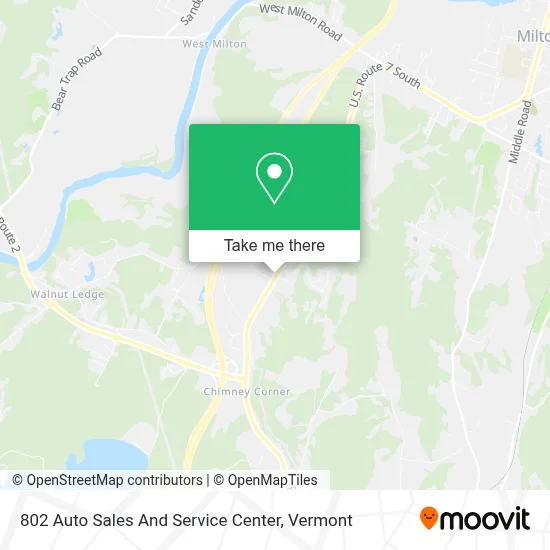 802 Auto Sales And Service Center map