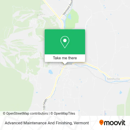 Advanced Maintenance And Finishing map