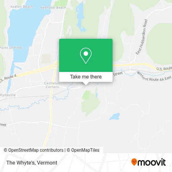The Whyte's map