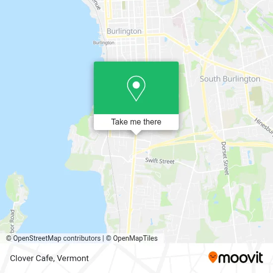 Clover Cafe map