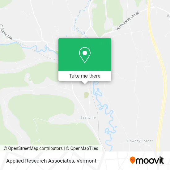 Applied Research Associates map