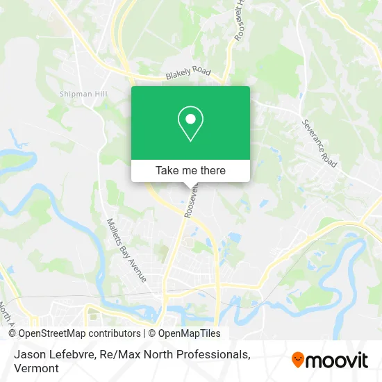 Jason Lefebvre, Re / Max North Professionals map