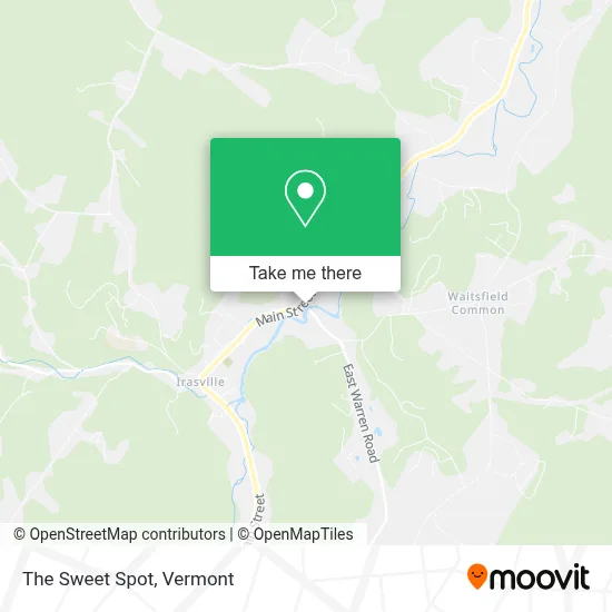 The Sweet Spot map