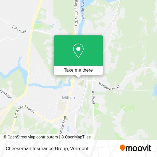 Cheeseman Insurance Group map