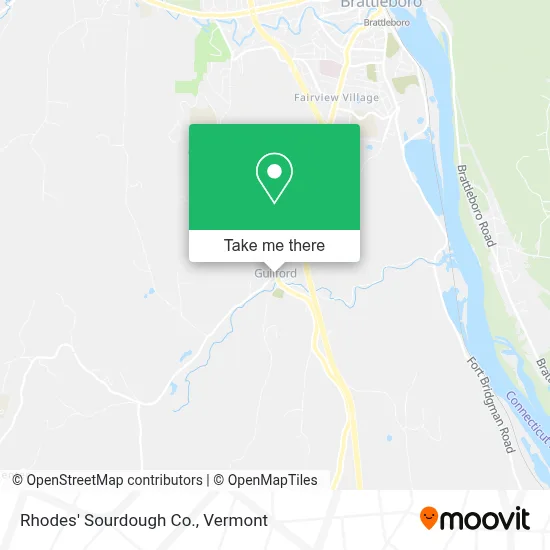 Rhodes' Sourdough Co. map