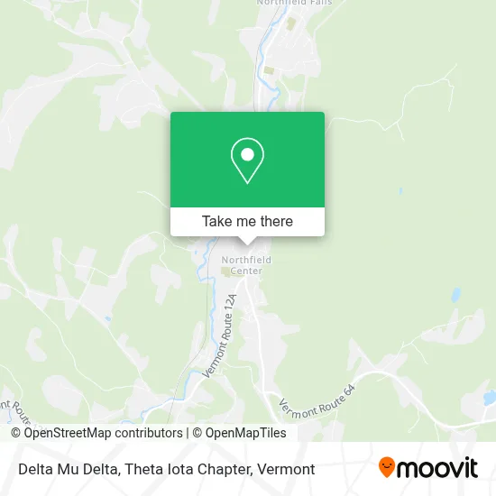 Delta Mu Delta, Theta Iota Chapter map
