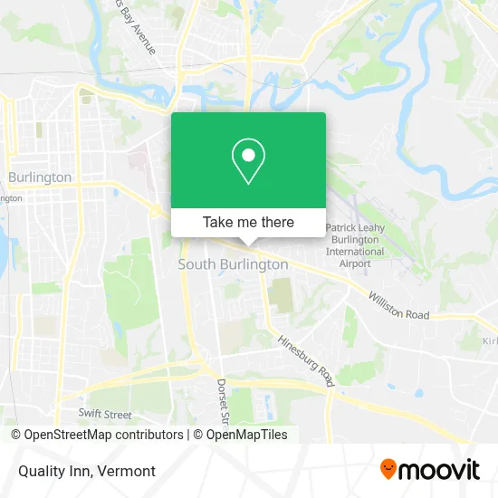 Quality Inn map