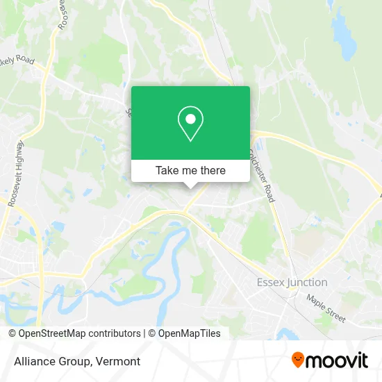 Alliance Group map