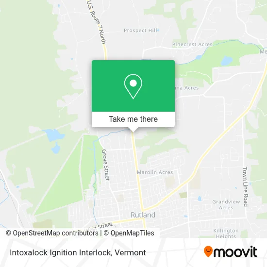 Intoxalock Ignition Interlock map