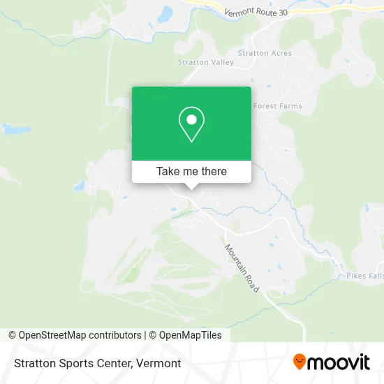 Stratton Sports Center map
