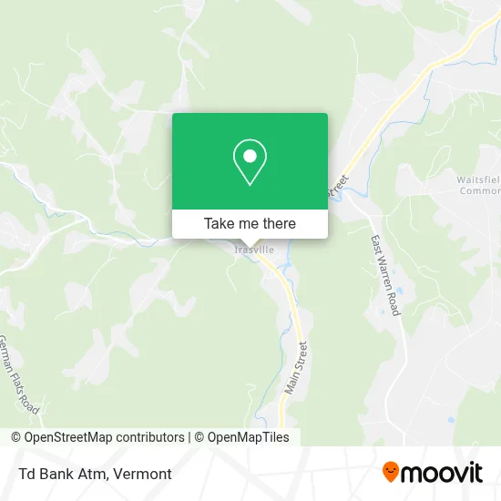 Td Bank Atm map