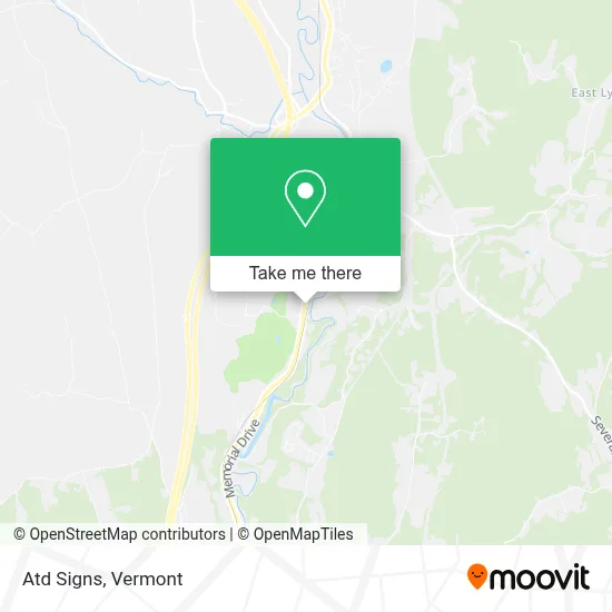 Atd Signs map