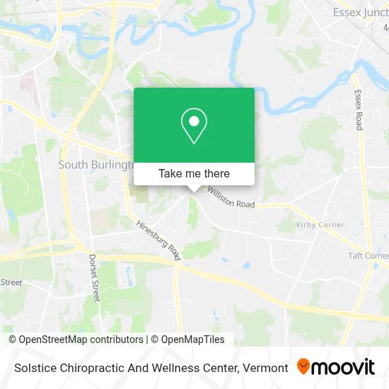 Solstice Chiropractic And Wellness Center map