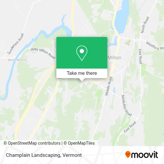 Champlain Landscaping map