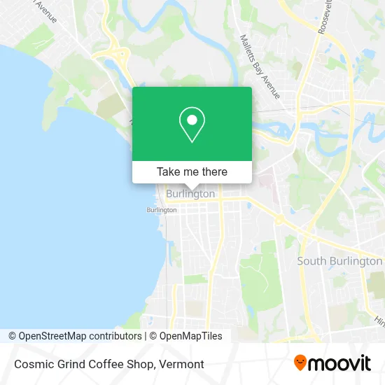 Cosmic Grind Coffee Shop map