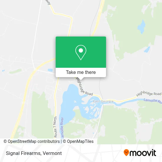 Signal Firearms map