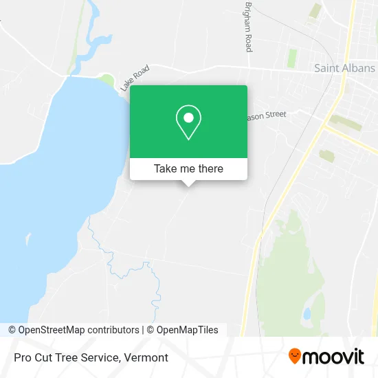 Pro Cut Tree Service map