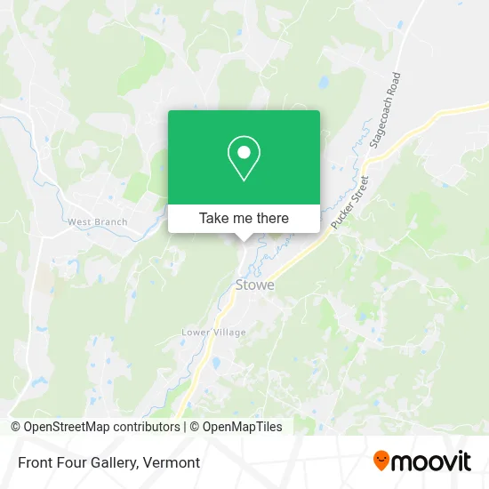 Front Four Gallery map