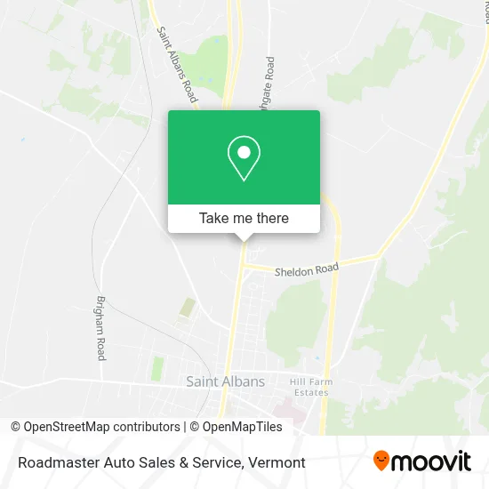 Roadmaster Auto Sales & Service map