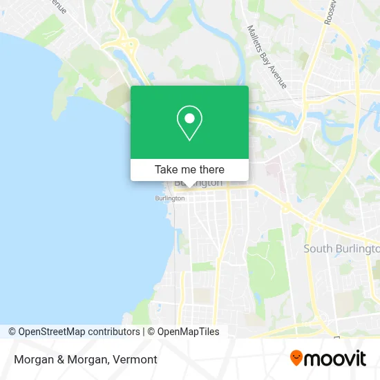 Morgan & Morgan map