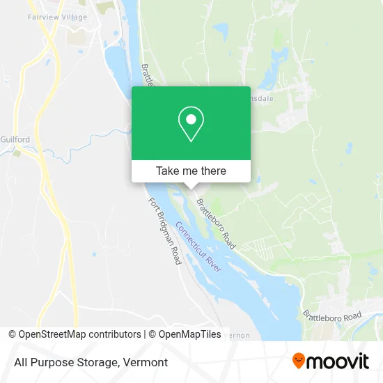 All Purpose Storage map