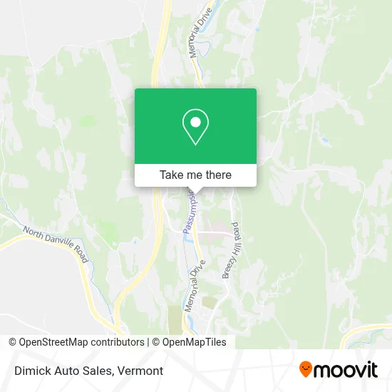 Dimick Auto Sales map