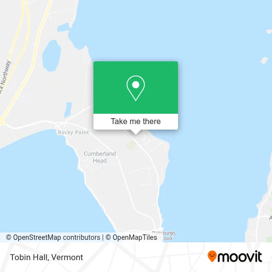 Tobin Hall map