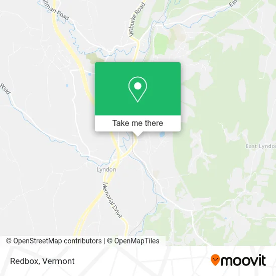 Redbox map