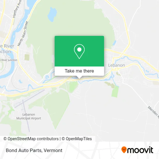 Bond Auto Parts map