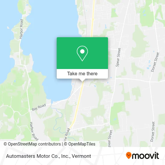 Automasters Motor Co., Inc. map