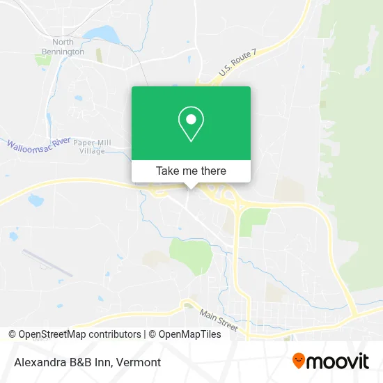 Alexandra B&B Inn map