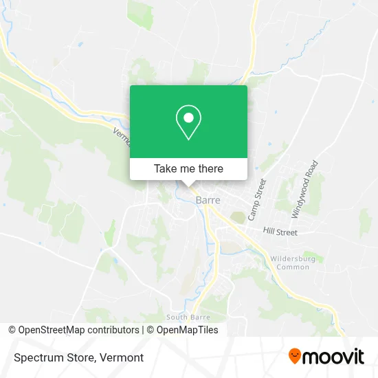 Spectrum Store map