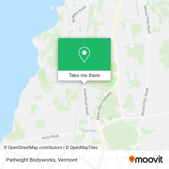 Patheight Bodyworks map