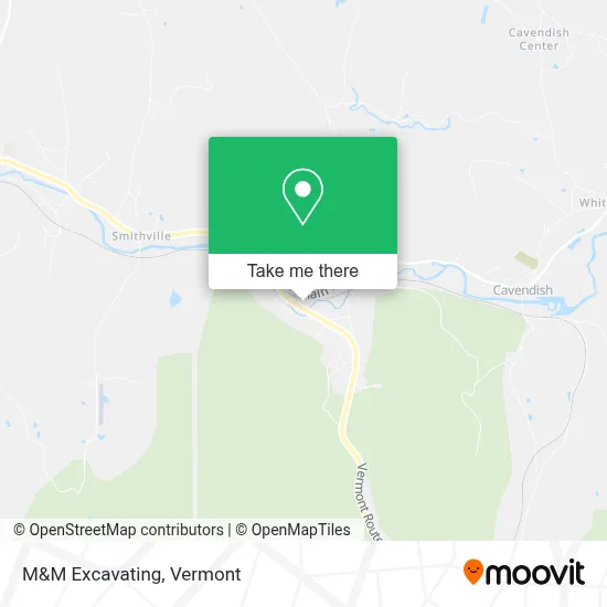 M&M Excavating map