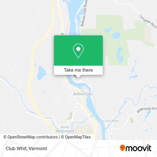 Club Whit map