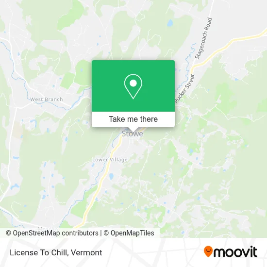 License To Chill map