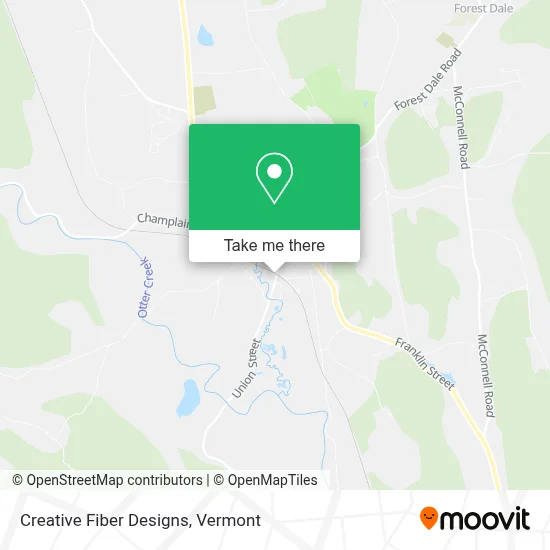Creative Fiber Designs map